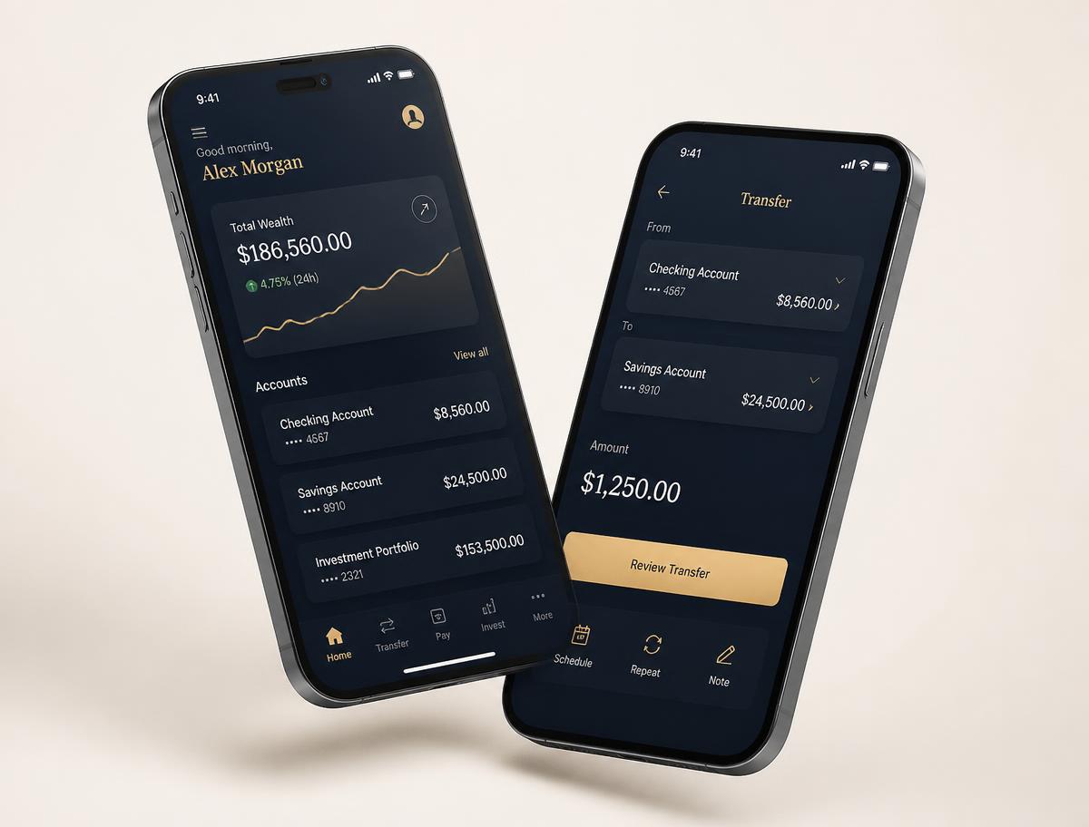 Application bancaire mobile — Kora Pay